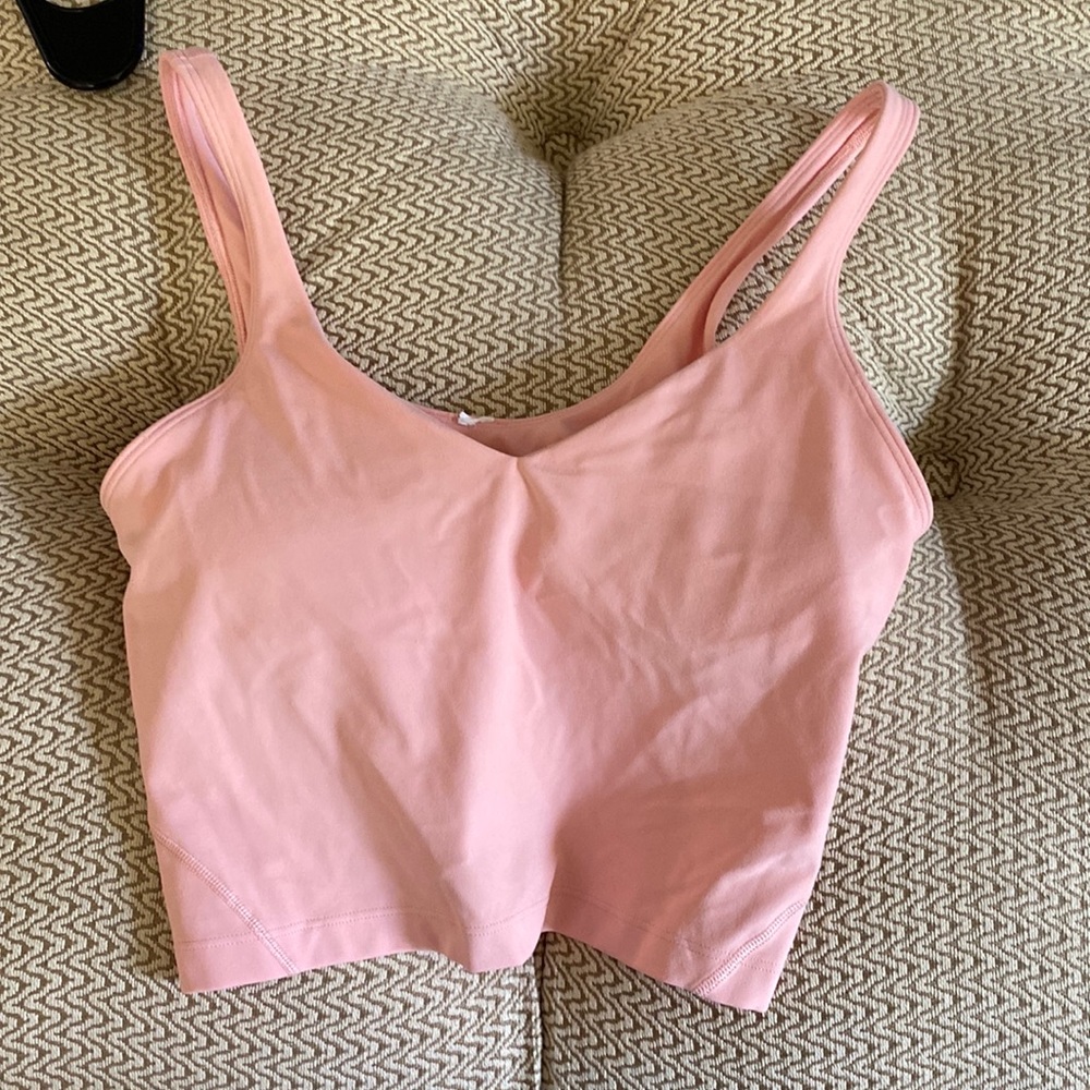 LuluLemon align tank top strawberry pink
